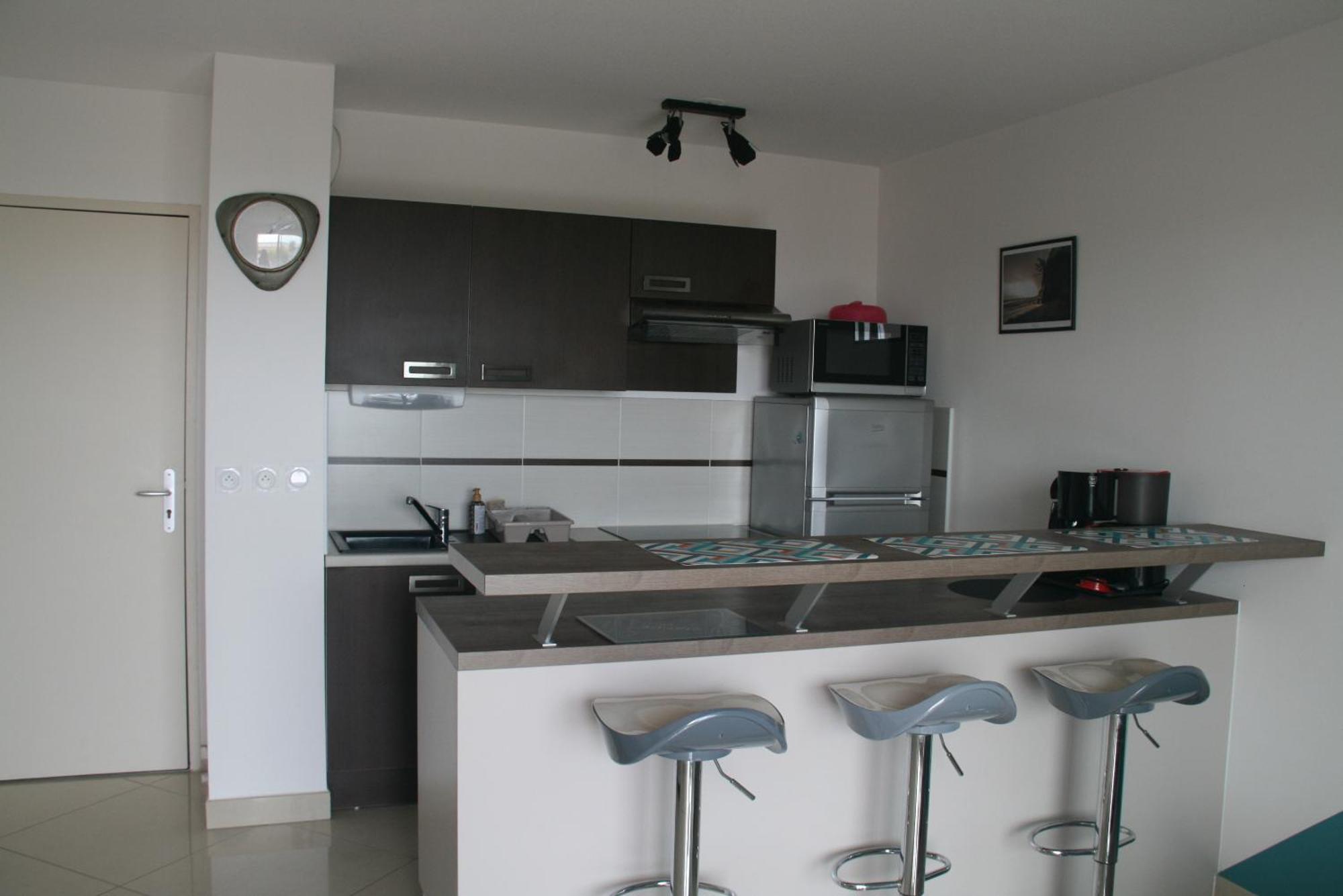 T2 Moderne Avec Terrasse A 100M De La Plage Et Parking Securise 4 Pers Maxi Saint-Pierre-la-Mer  Exteriér fotografie
